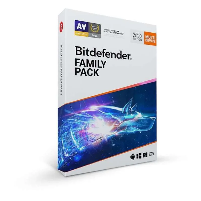 Bitdefender Family pack pro domácnost (15 zařízení) na 3 roky (FP01ZZCSN3615LEN)