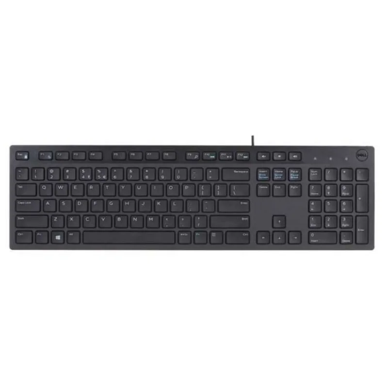 DELL Multimedia Keyboard-KB216 - US International (QWERTY) - Black (RTL BOX) (580-ADHY)