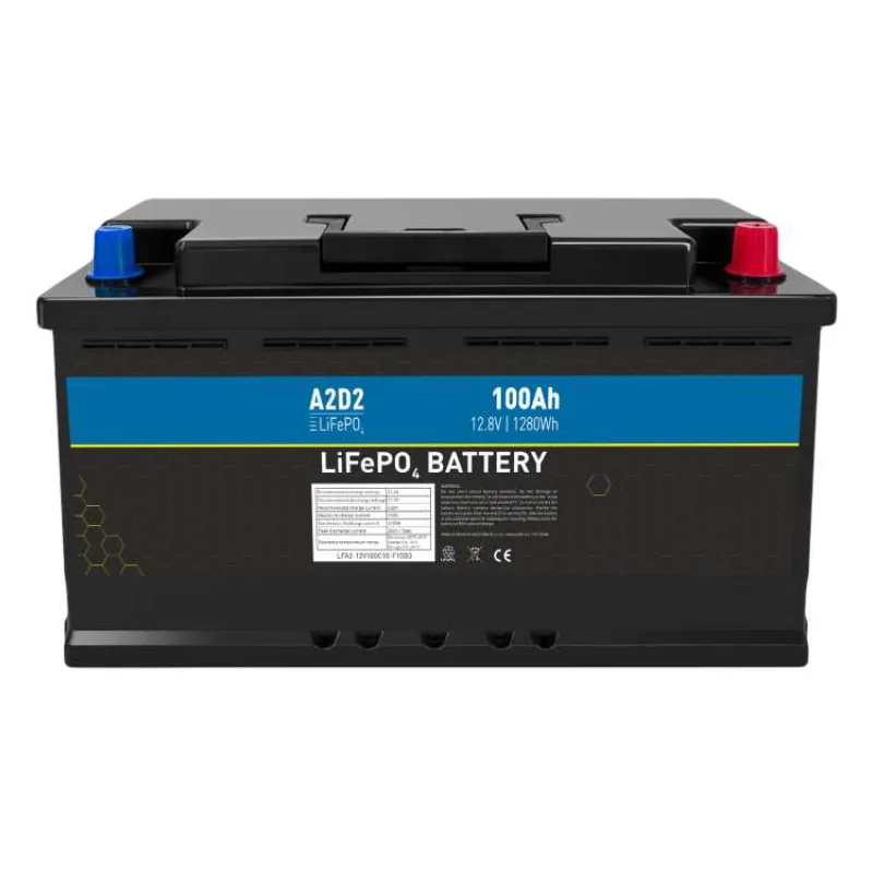 A2D2 batéria LiFePO4 12,8V 100Ah F15 Car Battery Case (Gotion cells) (LFA2-12V100C10-F15B3)