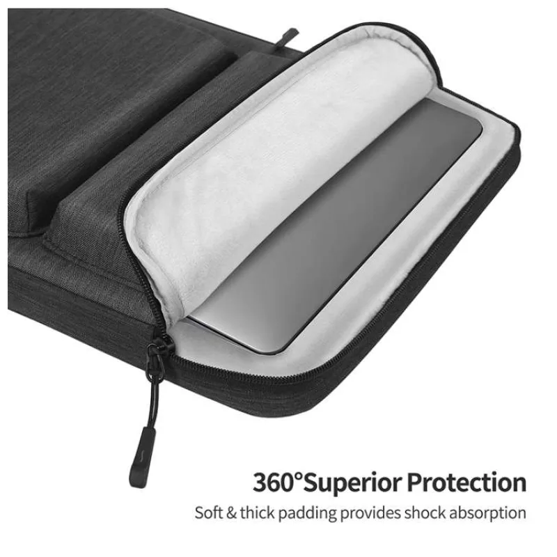 Taška na notebook Seine Scene Orleans sleeve 16''- čierna (SSOR16BK)