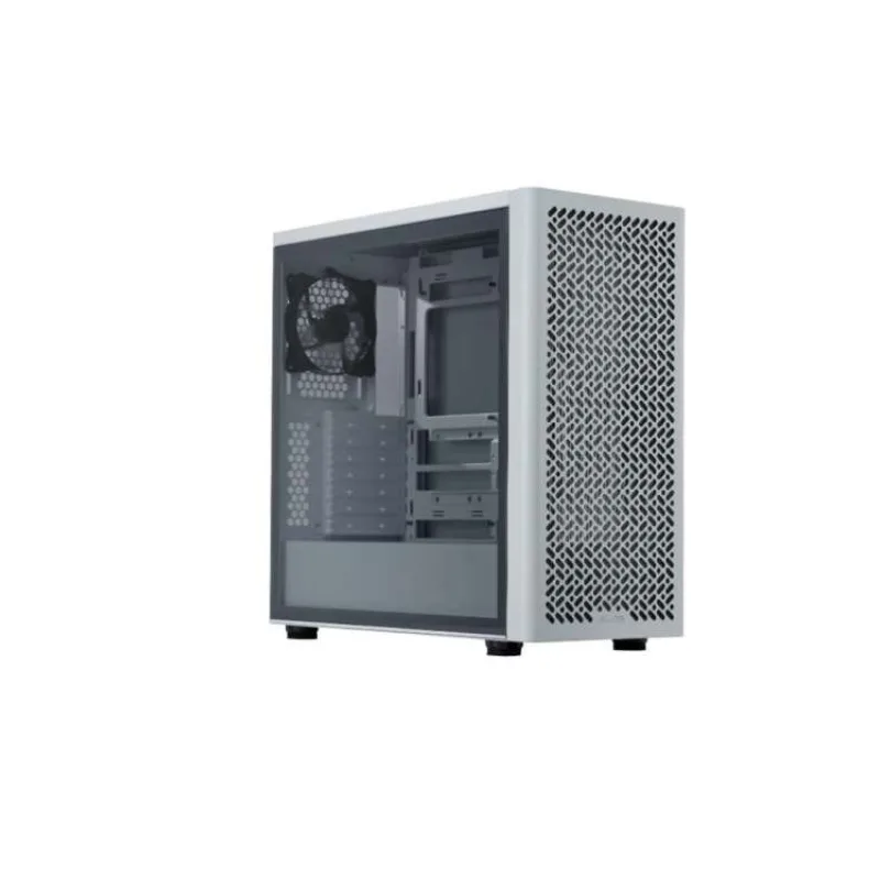 Cooler Master case Elite 502 White Lite, Průhledná bočnice, ATX, 1x 120mm Fan, bílá (E502L-WGNN-S00)