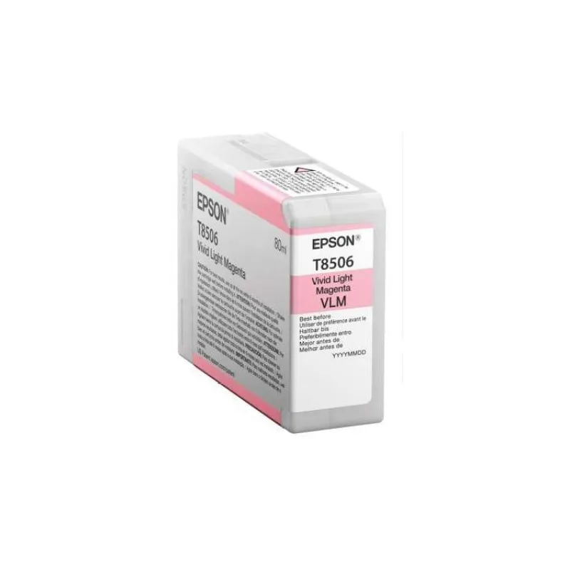 EPSON cartridge T8506 light magenta (80ml) (C13T85060N)
