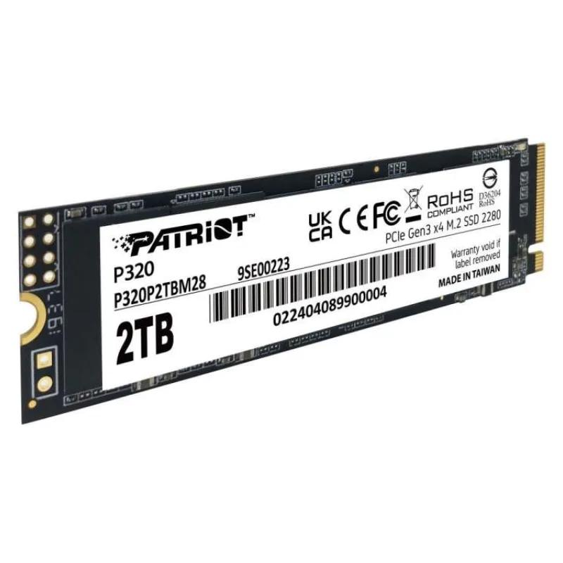 PATRIOT P320/2TB/SSD/M.2 NVMe/5R (P320P2TBM28)