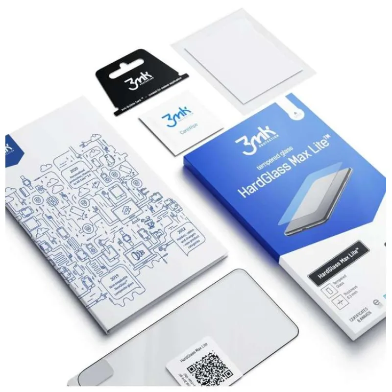 3mk tvrzené sklo HardGlass Max Lite Black pro Xiaomi 15T 5G/ 15T Pro 5G (5903108682039)