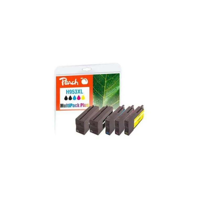 PEACH kompatibilní cartridge HP No. 953XL, Multi-Pack-Plus, 2x bk, 1x c,m,y 2x43/3x20ml (319958)