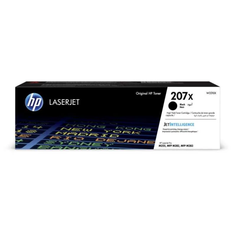 HP 207X Black LaserJet Toner Cartridge (W2210X)