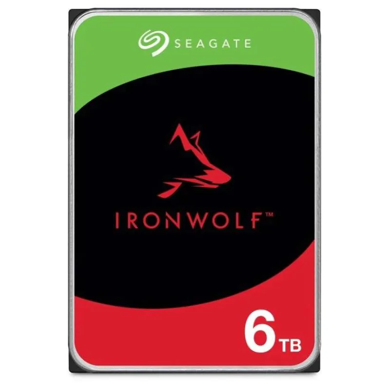 Seagate IronWolf 6TB NAS HDD 5400RPM 256MB SATA III 6Gbit/s (ST6000VN006)
