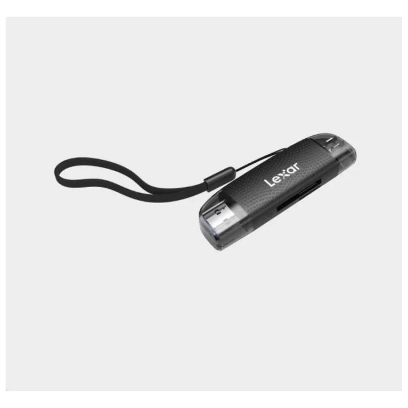 Lexar Cardreader Dual Slot USB-A/C (LRW310X) Supports microSD and SD cards (USB 3.1) (LRW310X-BNBNG)