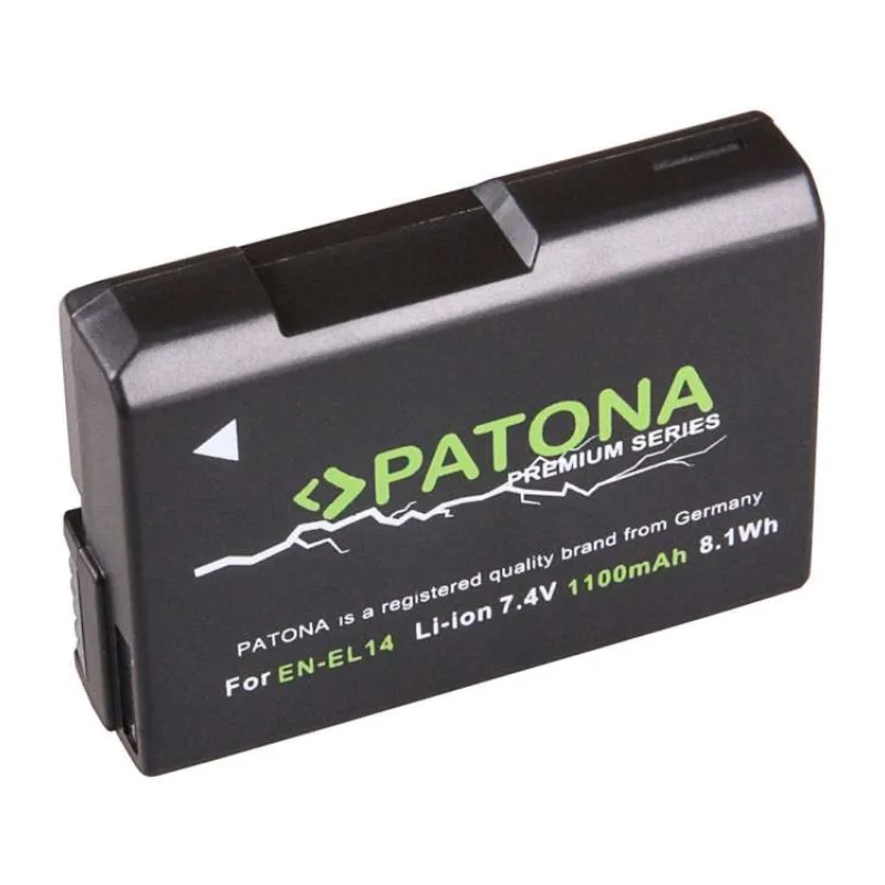 PATONA baterie pro foto Nikon EN-EL14 1100mAh Li-Ion Premium (PT1197)