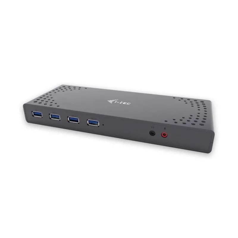 i-tec dokovací stanice USB 3.0/ USB-C 5K/ 2x 4K 60Hz video/ univerzání-dualní/ 2x HDMI/ 2x DP/ 1x LAN/ 6x USB 3.0/ audio (CADUAL4KDOCK)