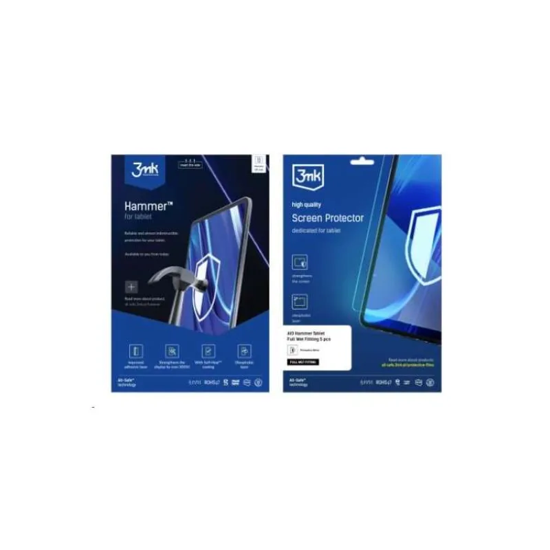3mk All-Safe - AIO PLUS fólie Hammer Cutting Mat - Tablet Plus do 15", 5 ks (5903108523523)