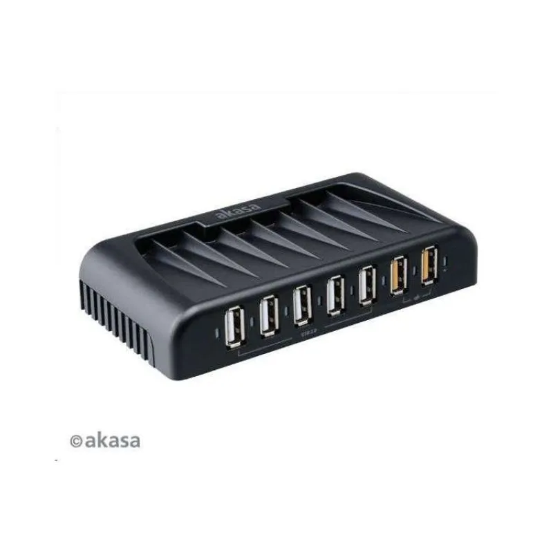 AKASA USB hub 2.0 Connect 7 FC (AK-HB-12BKCM)