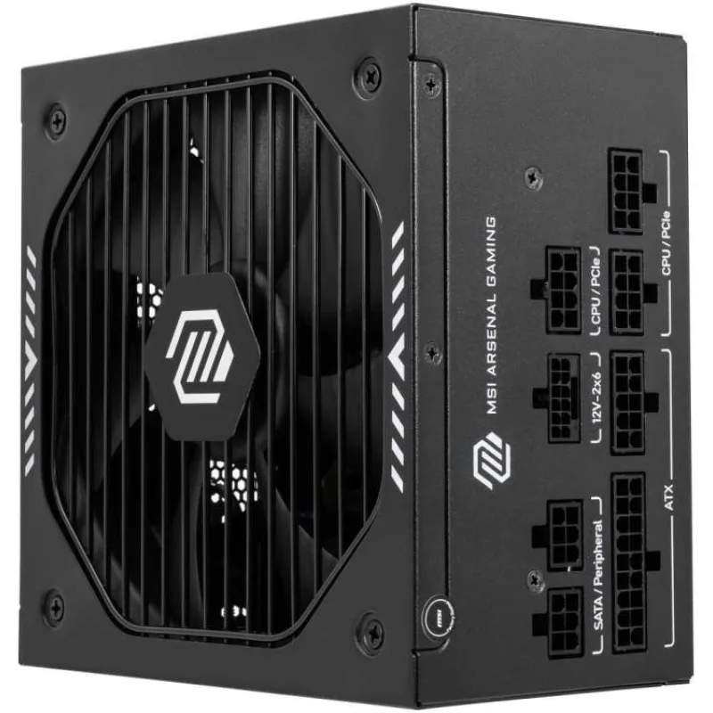 MSI zdroj MAG A750GLS PCIE5/ 750W/ ATX3.1/ akt. PFC/ 7 let celk. záruka/ 135mm fan/ modulární kabeláž/ 80PLUS Gold (306-7ZPHX11-HD8)