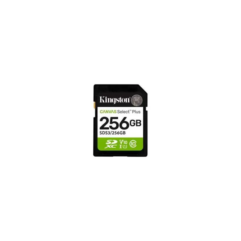 Kingston Canvas Select Plus/SDXC/256GB/UHS-I U1 / Class 10 (SDS3/256GB)
