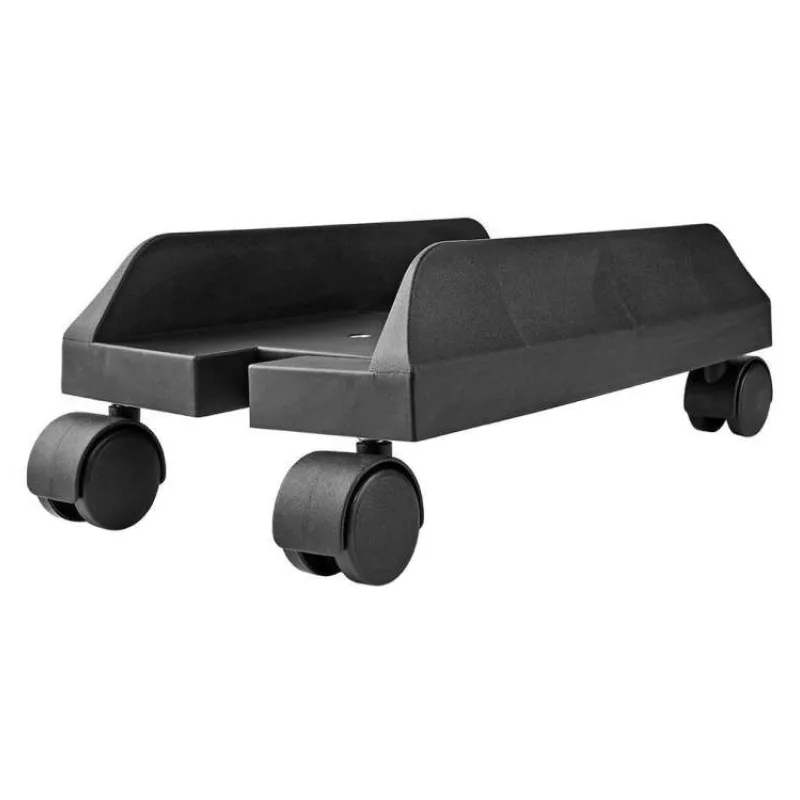 Nedis CSTD101BK - Stojan pro PC | Full Motion / nastavitelná šířka | 14.5 - 24.2 cm | 20 kg | Plast / Kov | Černá (CSTD101BK)