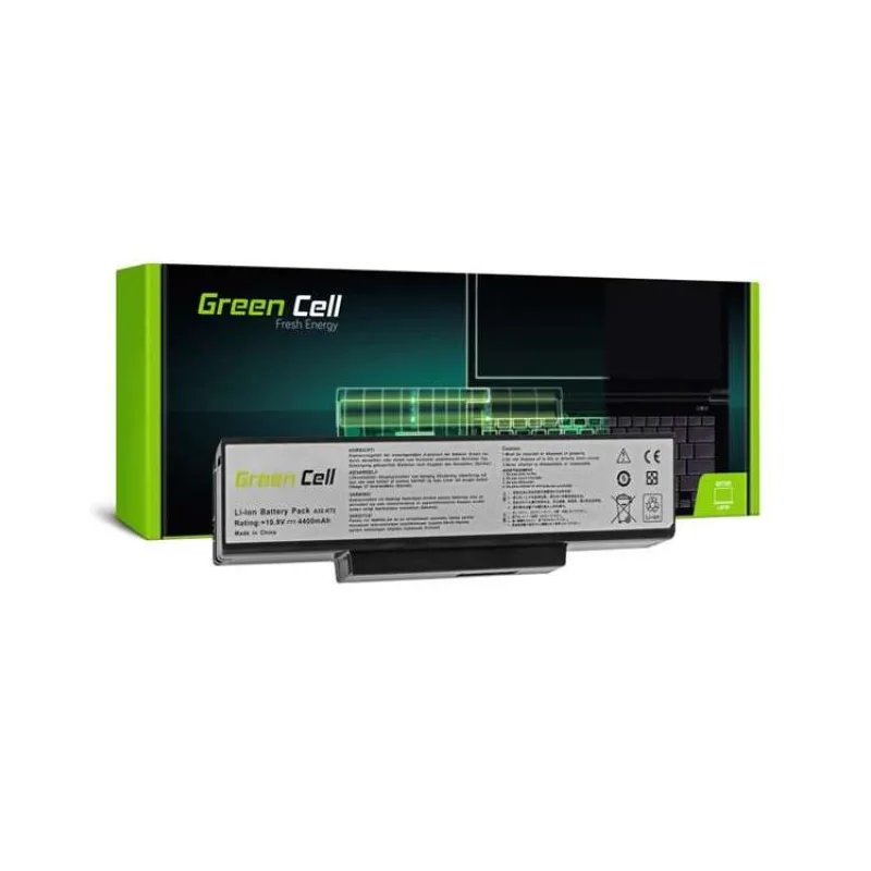 Green Cell Battery A32-K72 A32-N71 for Asus K72 K72J K72F K73SV N71 N71J N73SV X73S (AS06)