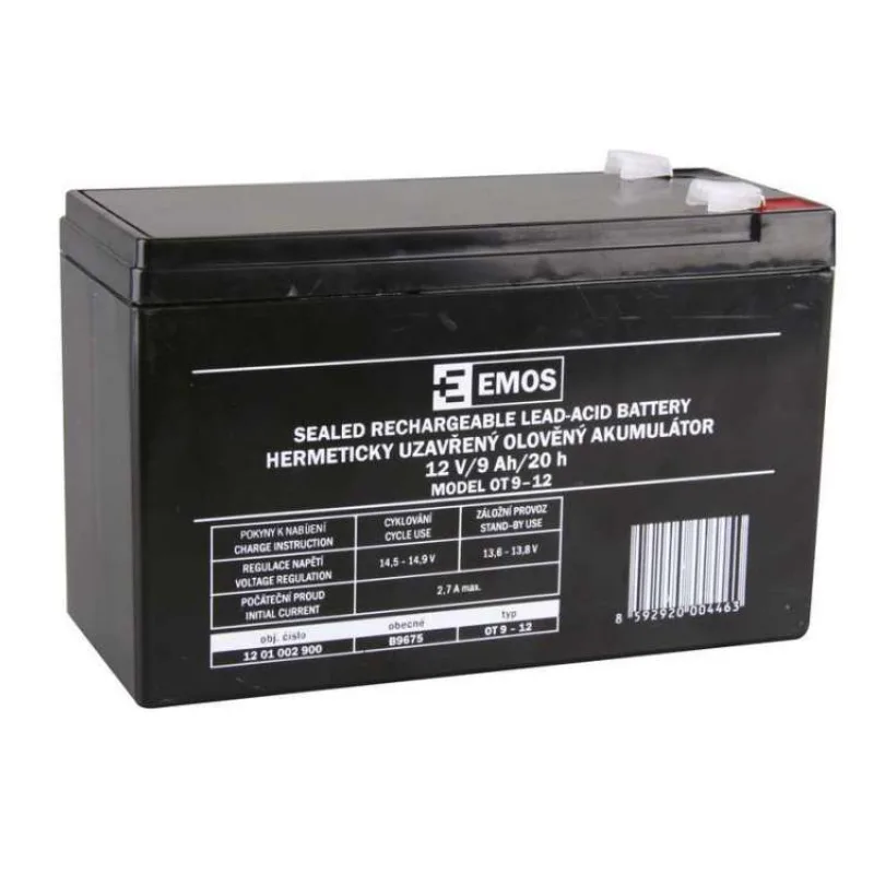 AKUMULÁTOR SLA 12V/9Ah FA-6,3mm (1201002900)