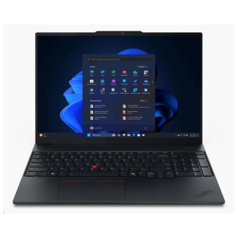 Lenovo ThinkPad E16 Gen3 Intel Ultra5 225U 16GB 512GB-SSD 16"WUXGA IPS AG IntelGraphics Win11Pro Black (21SR004NCK)