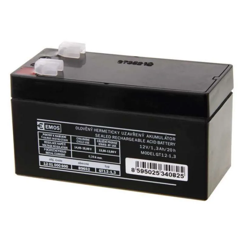 AKUMULÁTOR SLA 12V/1,3Ah FA-4,7mm (1201000600)