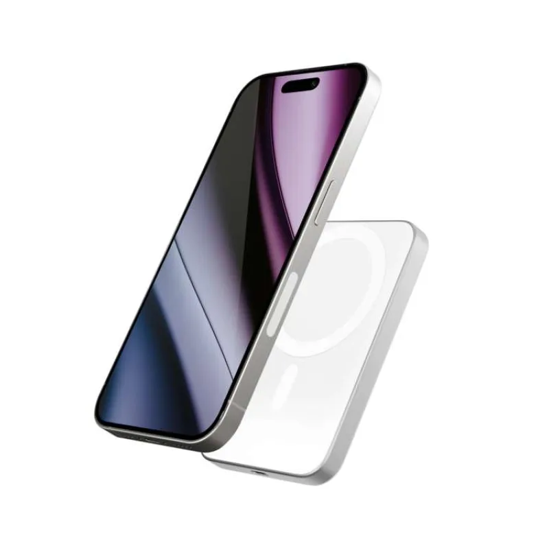 Epico 5000mAh Alu PowerBanka s MagSafe - strieborná (9915112100056)