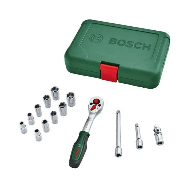 Bosch sada 1/4" nástrčných klíčů 14 kusů (1600A02BY0)