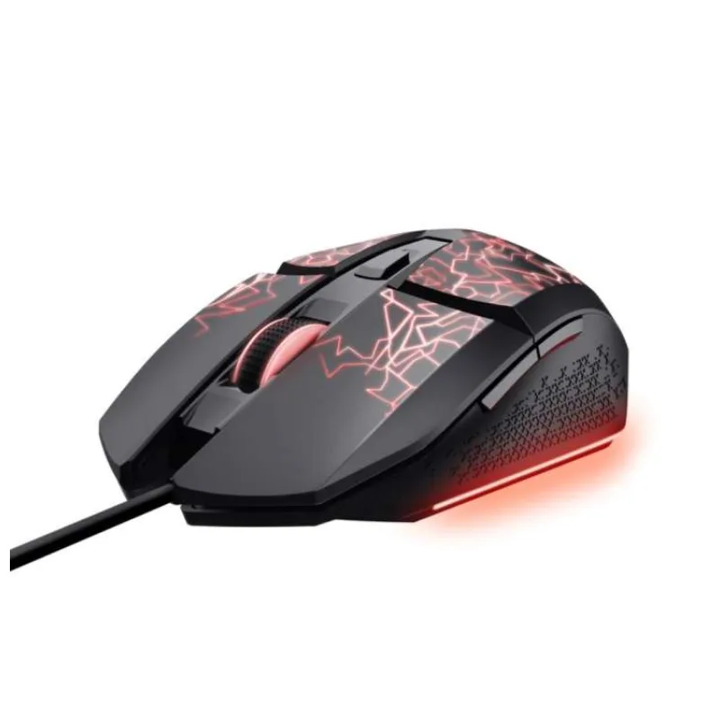 TRUST Myš GXT 113 Felox, Drátová USB, RGB, černá (25749)