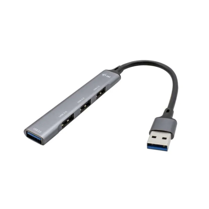 i-tec USB 3.0 Metal HUB 1x USB 3.0 + 3x USB 2.0 (U3HUBMETALMINI4)
