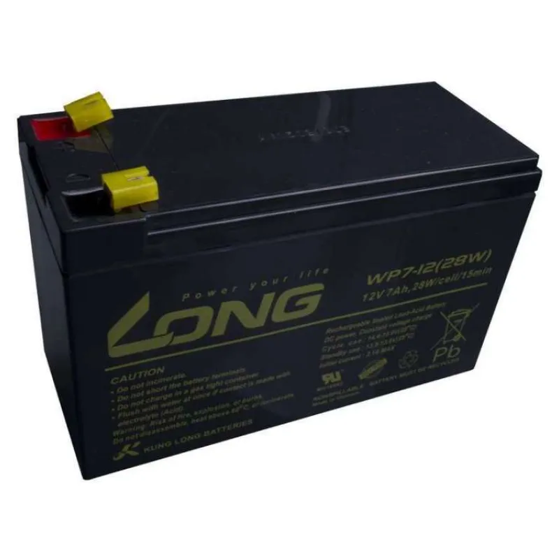 AVACOM Long Baterie WP7-12 (12V/7Ah - Faston 187) (PBLO-12V007-F1A)