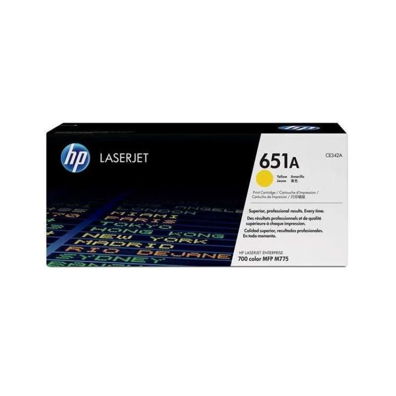 HP toner 651A/Yellow/16 000 stran (CE342A)