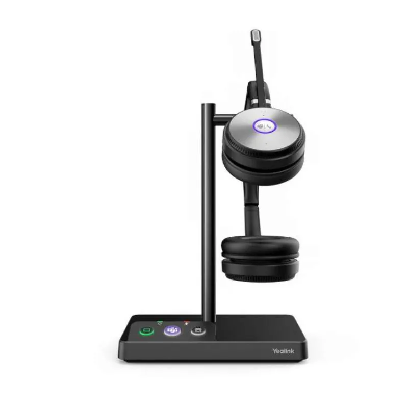 Yealink WH62 Dual DECT základňa s náhlavnou súpravou na obe uši pre Teams (WH62DualTeams)