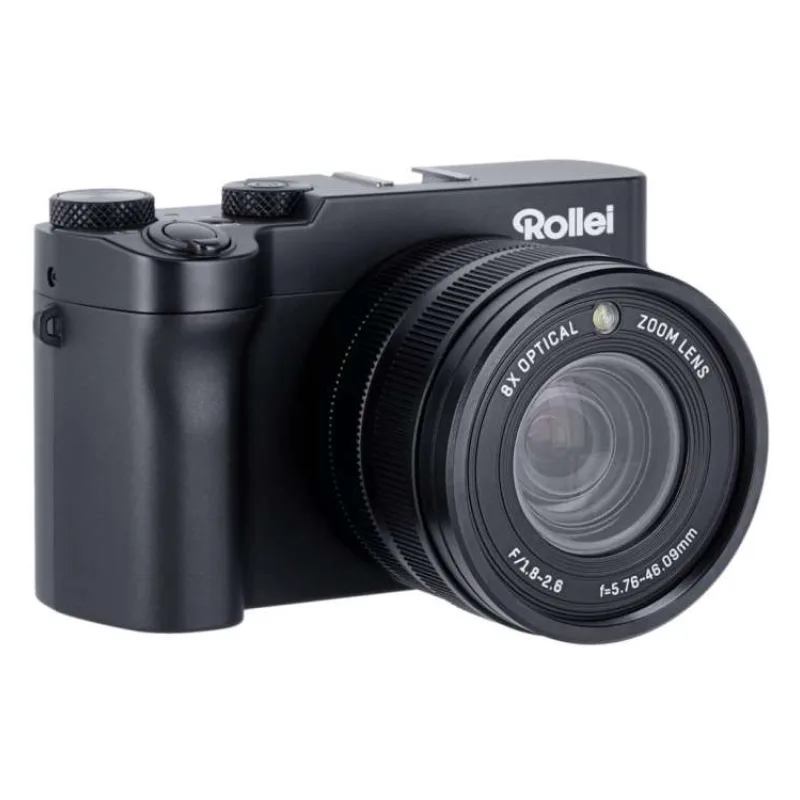 Rollei Powerflex X8 Dual Lens/ 8 MPix/ 8x zoom/ 3,6" LCD/ 5K video/ Černý (11216)
