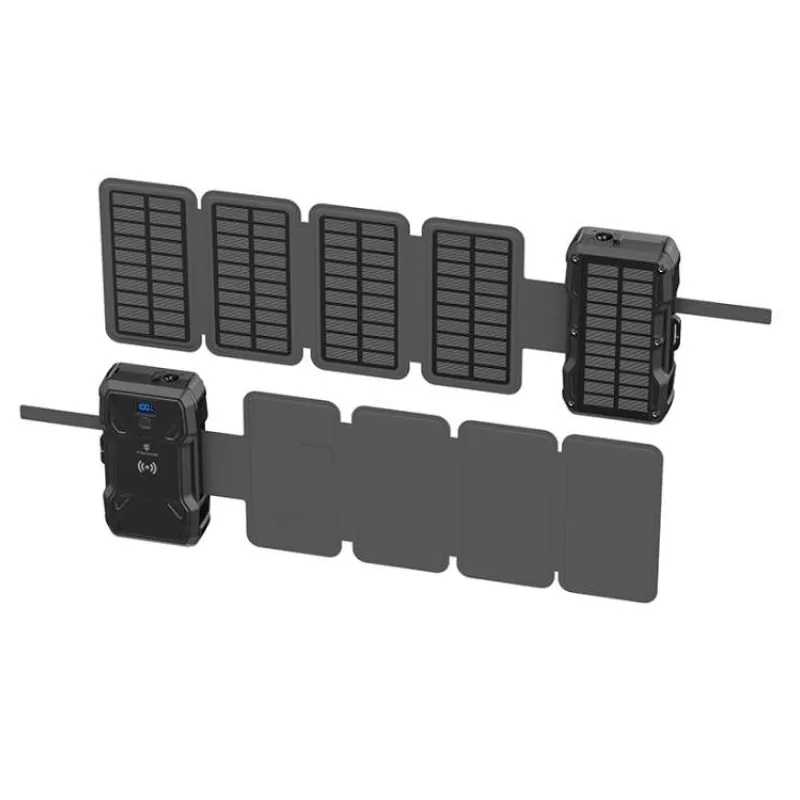 Viking solární outdoorová powerbanka TYR III 30000 mAh, bezdrátové nabíjení (TYR3)