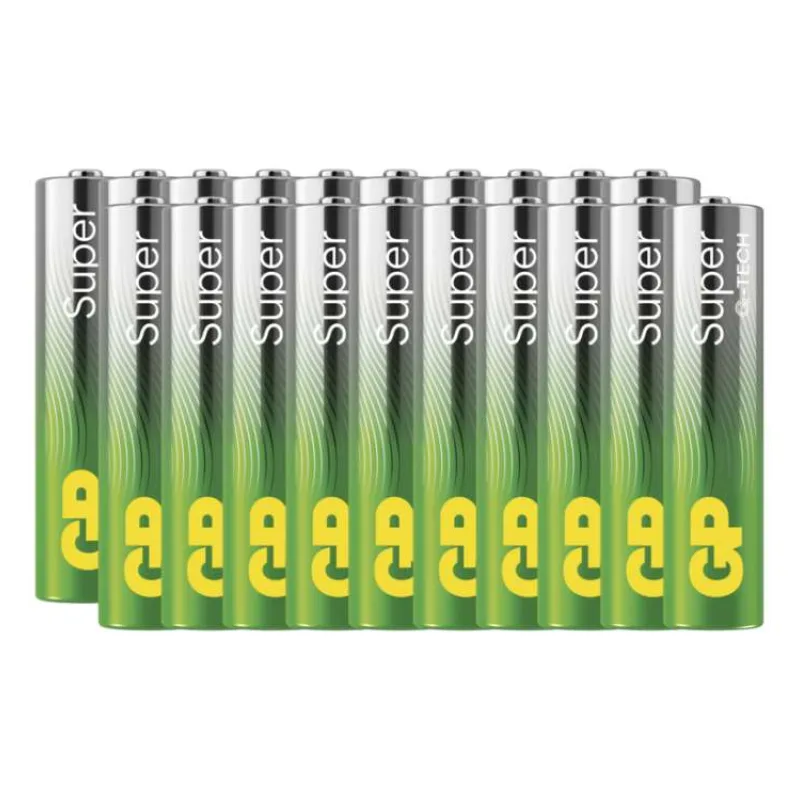 GP Alkalická batéria SUPER AAA (LR03) - 20ks (1013122001)