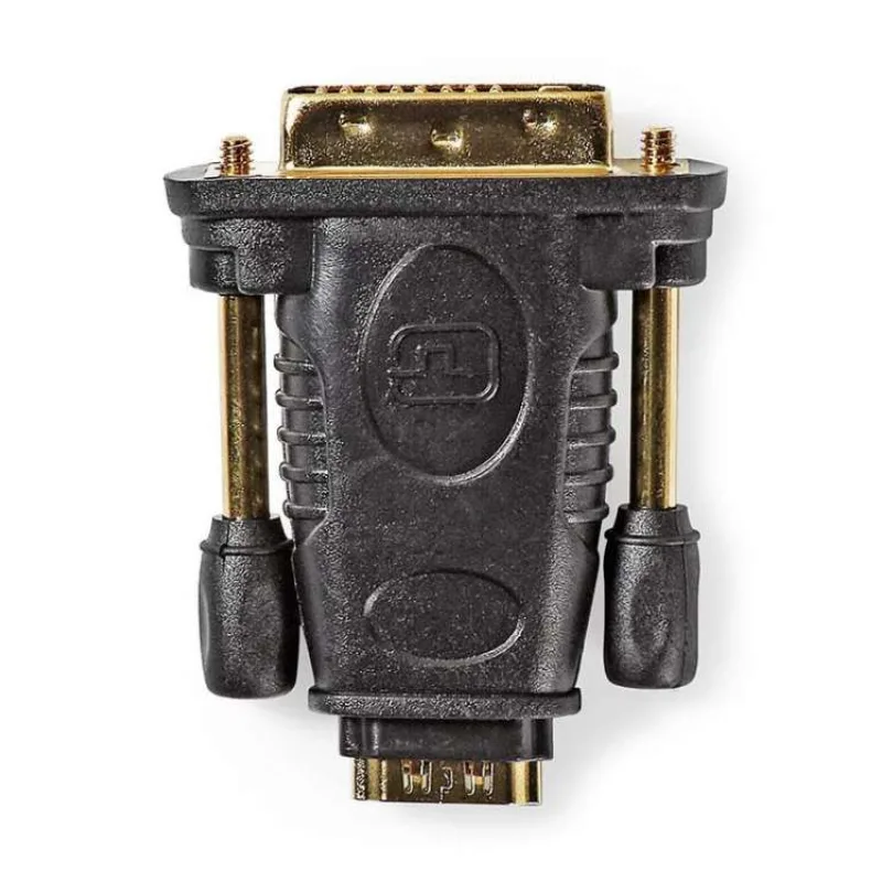 NEDIS adaptér DVI - HDMI/ konektory DVI zástrčka - HDMI zásuvka/ černý/ box (CVGB34912BK)