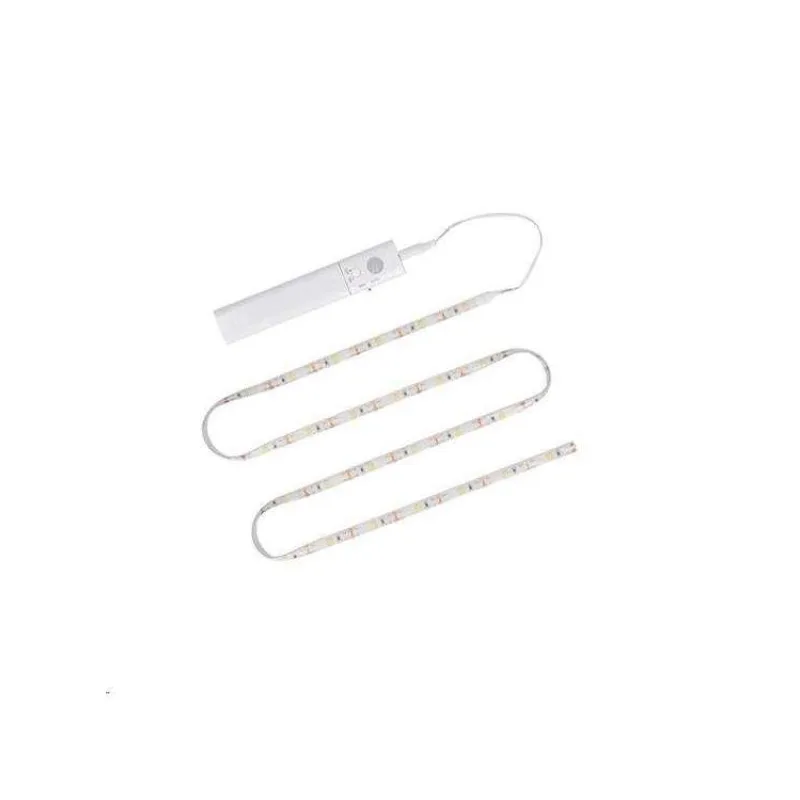 Solight LED svetelný pás s pohybovým senzorom, 1m, 4x AAA (WM56)