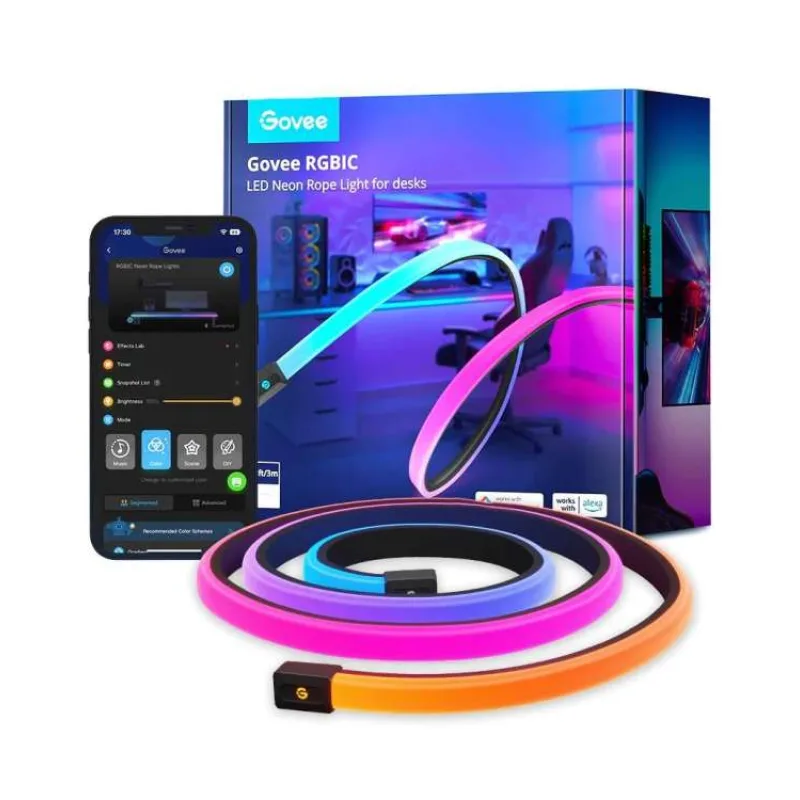 Govee Neon RGBIC LED podsvícení pro stůl (H61C33D1)