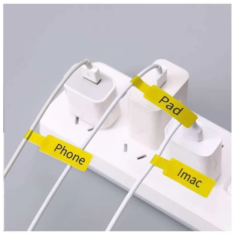 Niimbot štítky na kabely RXL 12,5x109mm 65ks Yellow pro D11 a D110 (A2K18638301)