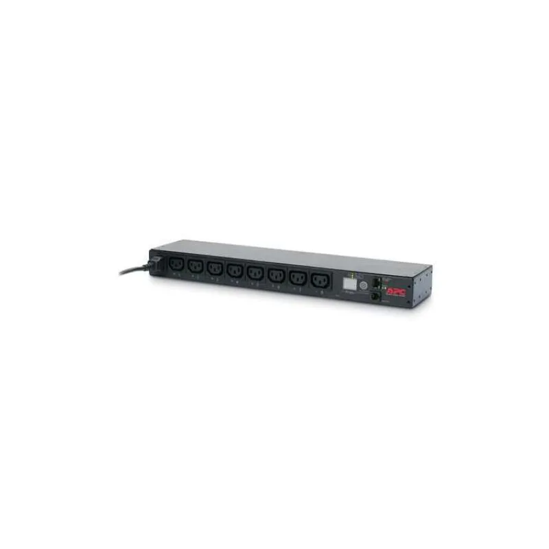 APC Rack PDU, prepínaná, 1U, 12A/208V, 10A/230V, (8)C13, IEC-320 C14 1.98m (AP7920B)