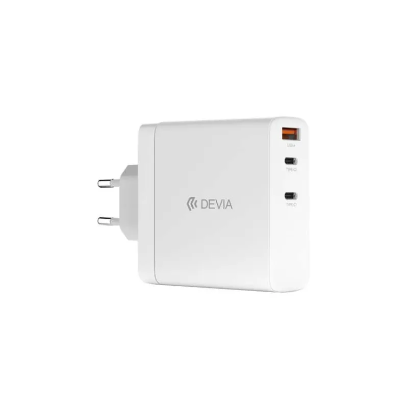 Devia sieťová nabíjačka Extreme Speed PD 2C+A GaN Charger 140W - White (6938595366147)