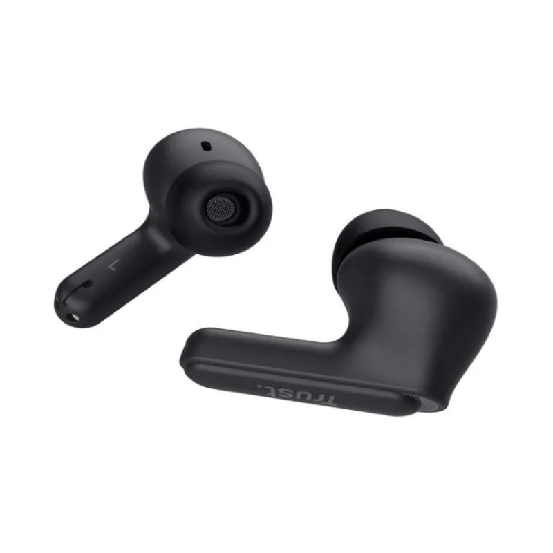 TRUST sluchátka Yavi, Bluetooth ENC, špunty, černá (25296)