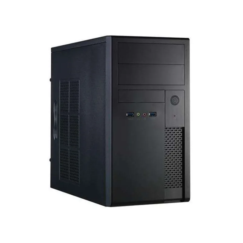 CHIEFTEC Mesh Series/Minitower, 350W, XT-01B-350S8, čierna, USB 3. (XT-01B-350GPB)