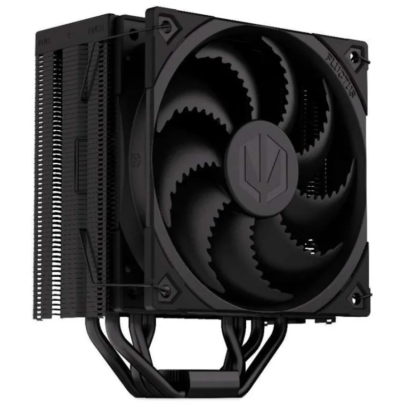 Endorfy chladič CPU Fera 5 Black/ ultratichý/ 120mm fan/ 4 heatpipes / PWM/ pro Intel i AMD (EY3A011)