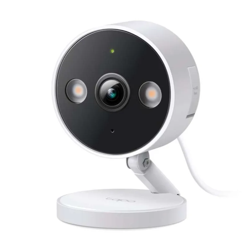 Indoor/Outdoor Home Security Wi-Fi Camera SPEC: 2K QHD (2560x1440), 2.4 GHz FEATURE: Smart AI Detection and Notification (Tapo C120)