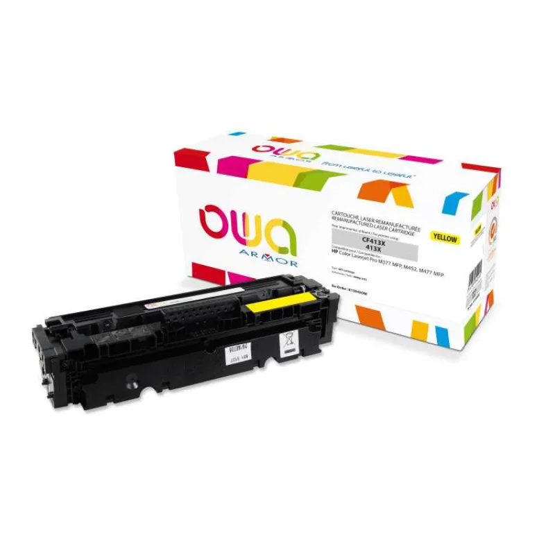 alt. toner OWA ARMOR pre HP CF412X Yellow pre CLJ Pro M377 MFP/M452/M477 (5000 str.) (K15949OW)