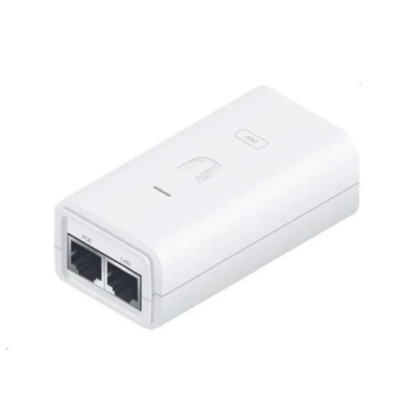 UBNT POE-24-24W-G-WH [Gigabitový PoE adaptér, 24V/1A (24W), vrátane. napájací kábel, biely] (POE-24-24W-G-WH-EU)