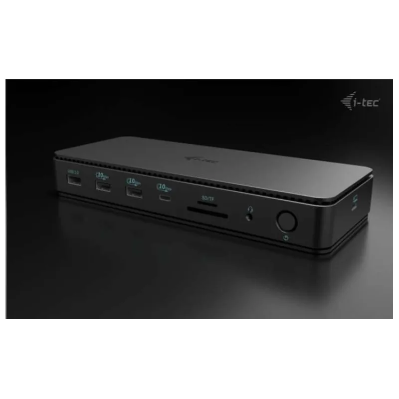 i-tec dokovací stanice Gen3 Thunderbolt4 2x Display, 7x USB, 2.5 GLAN, Power Delivery 92 W (TB4DUALDPDOCKPDPRO)