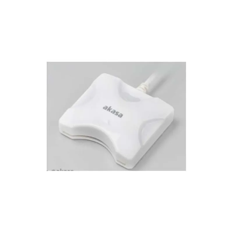 AKASA externá čítačka Smart kariet - biela (AK-CR-03WHV2)
