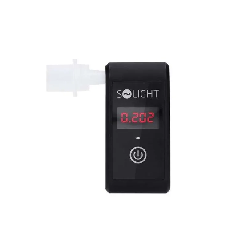 Solight alkohol tester mini, Fuel Cell, 0,0 - 5,0‰ BAC,citlivost 0,08‰ (1T09)