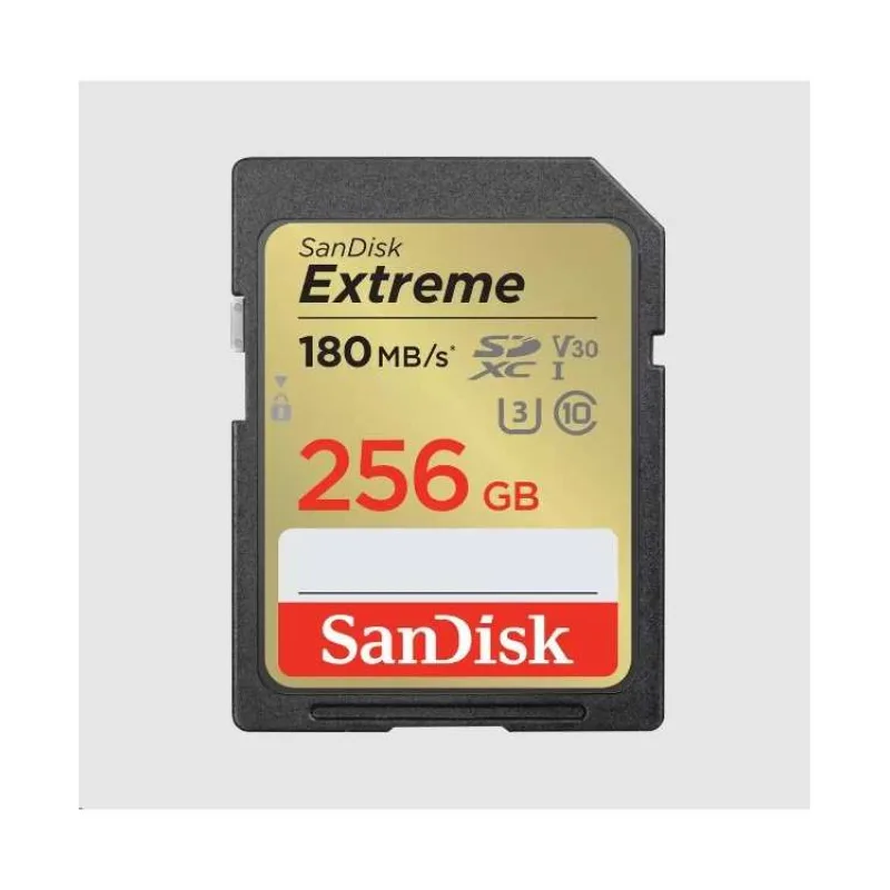 SanDisk Extreme 256GB SD card (SDSDXVV-256G-GNCIN)