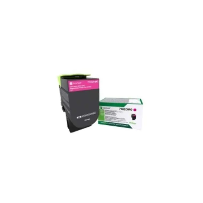 Lexmark CS/CX31/41/51x Magenta Toner Cartridge Return - 2 300 stran (71B20M0)
